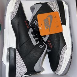 Jordan Retro 3 Black Cement