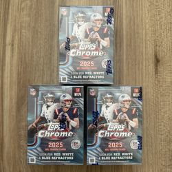 2025 Topps Chrome Football Value/Blaster Box