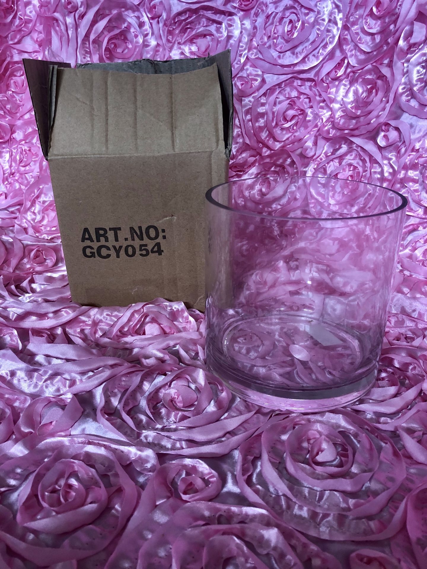 Wedding centerpiece vases - set of 8