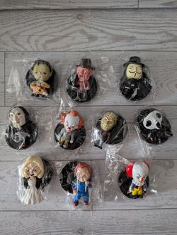 Horror Movie Mini Figure Collection Set of 10