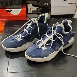 Nike Air Edge 270 Midnight Navy Blue Lace Up High Top Size 11