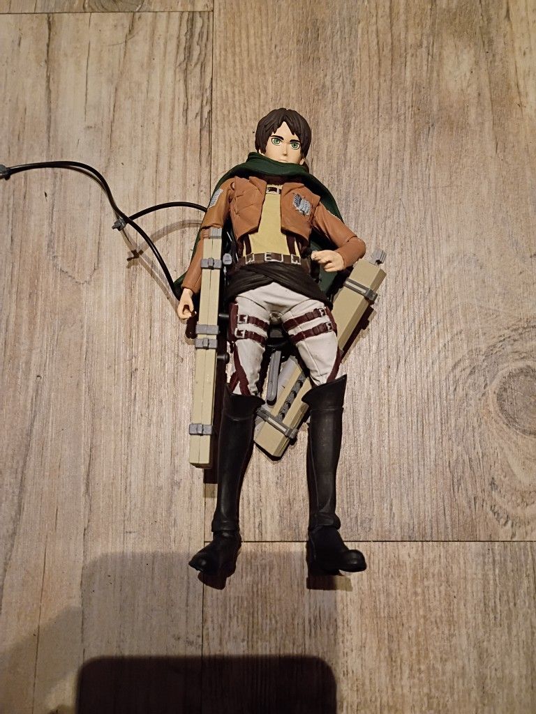 2017 McFarlane Toys Attack On Titan Eren Jaeger 6" Anime Action Figure