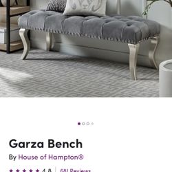 Gray Garza bench