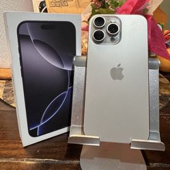 Natural 16 pro max 256gb (Tmobile and metro PCs)