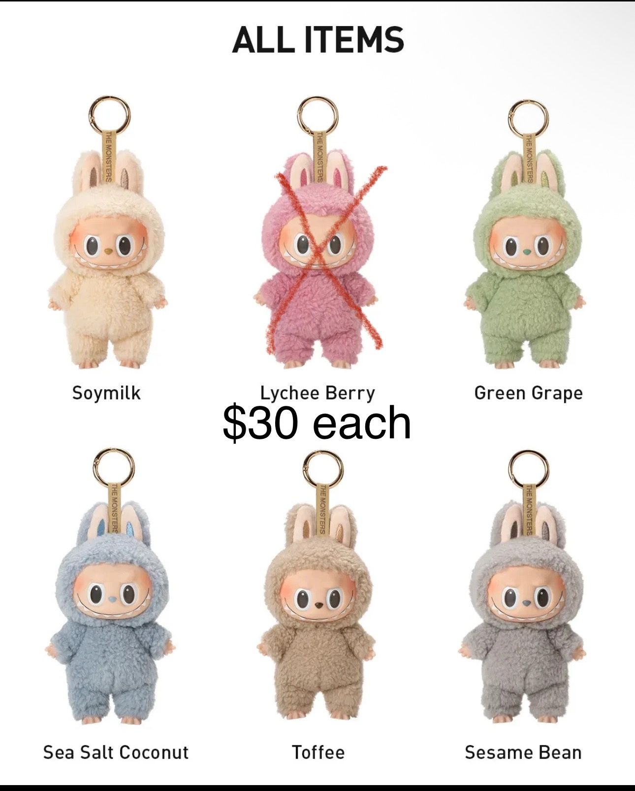 Labubu Exciting Macarons Plush