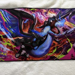New Mega Charizard X Play Mat 