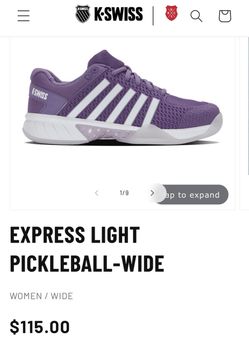 Kswiss women’s pickleball shoes size 9