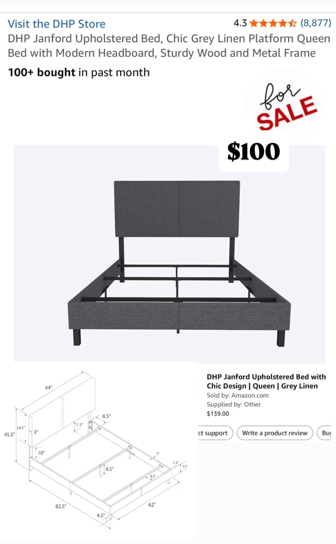 Queen Bed frame