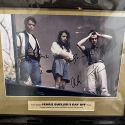 Ferris Buellers Day Off Autographs 