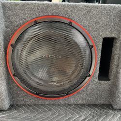 Kenwood Excelon 10 Inch Subwoofer Ported