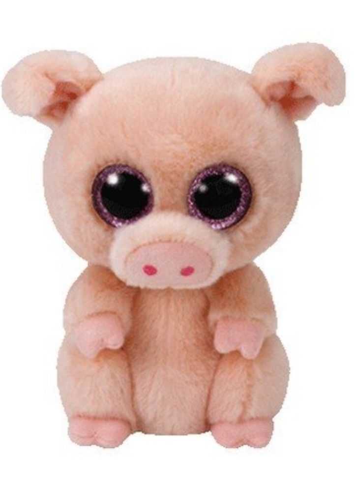 Piggley the Pig: A Ty Beanie Boo with a Heart of Gold (and Glittery Eyes!)
