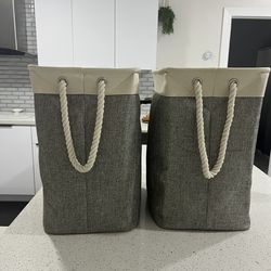 2 basket Laundry , clothes Storage . 2 Cesta Para Ropa