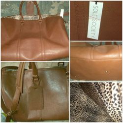 Large Purse Bag Travel Bag NEW 19"x15'