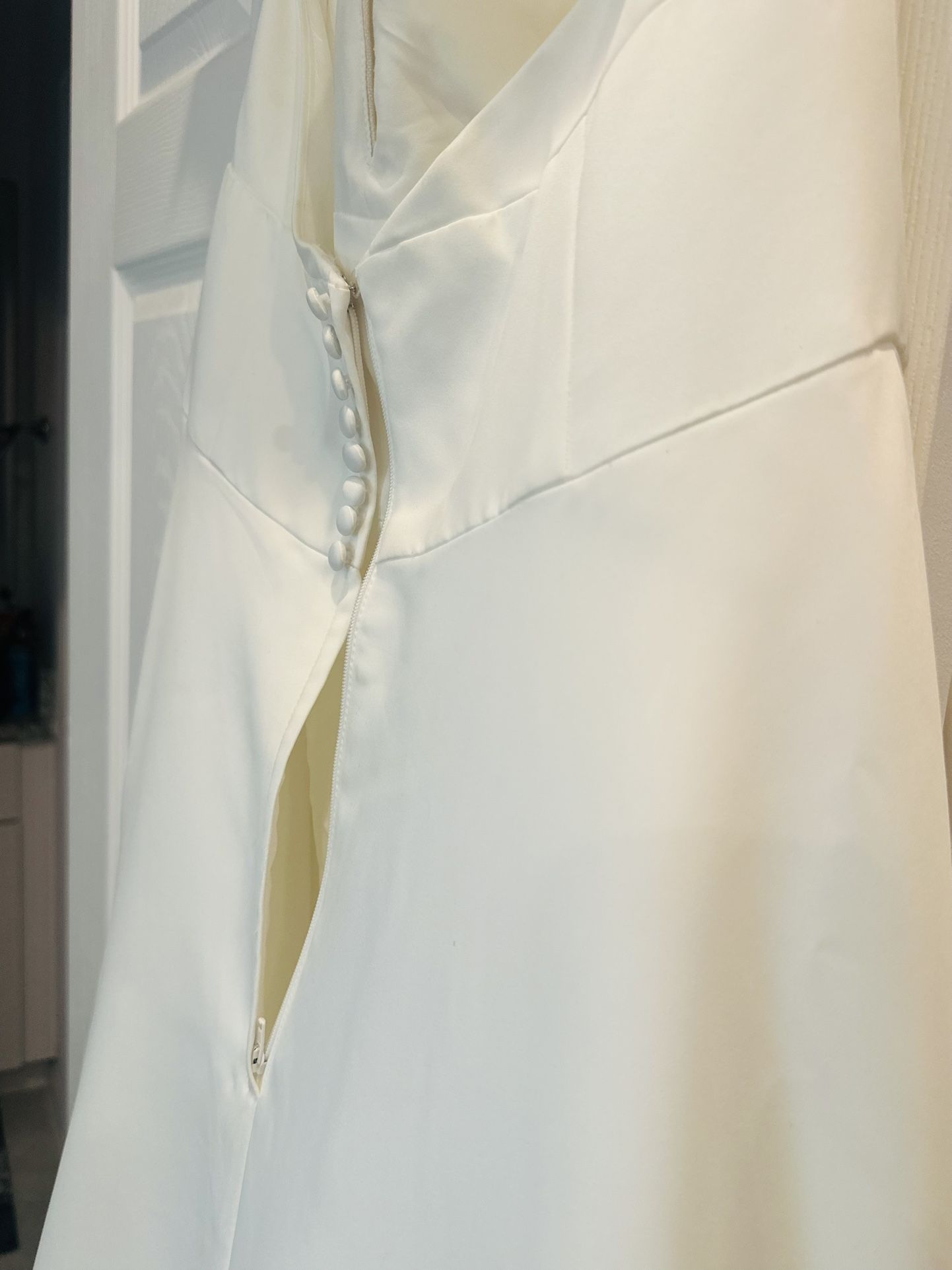 Ivory A line gown