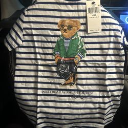 Polo 👕 4T T-shirt New Style Teddy Bear 🧸 