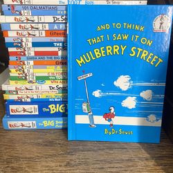 Dr Seuss I Saw It On Mulberry Street