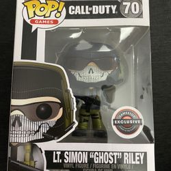 Funko Pop Games LT. Simon Ghost Riley 70 Game Stop