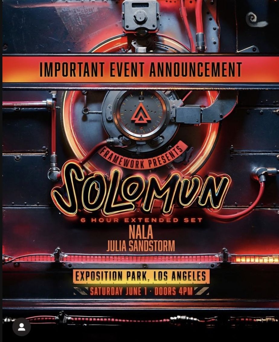 Solomun 1x General Admission Ticket