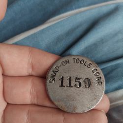 Vintage Snap On Tools Employee Worker Id Badge