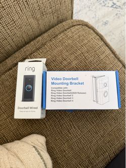 Ring Doorbell (Wired) & Mounting Bracket