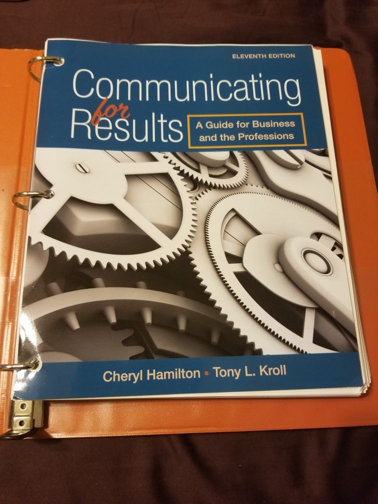 Communicating for results 11th edition