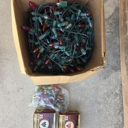 C9 Christmas lights - 9 Strands 