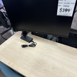 LG 32” QHD 1440P Monitor with ErgoStand – Model 32QP880