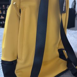 Black N Yellow Backpack