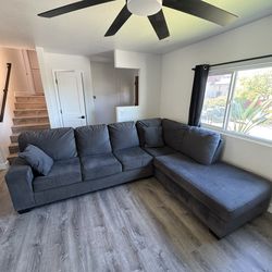 Living Spaces Sectional Couch