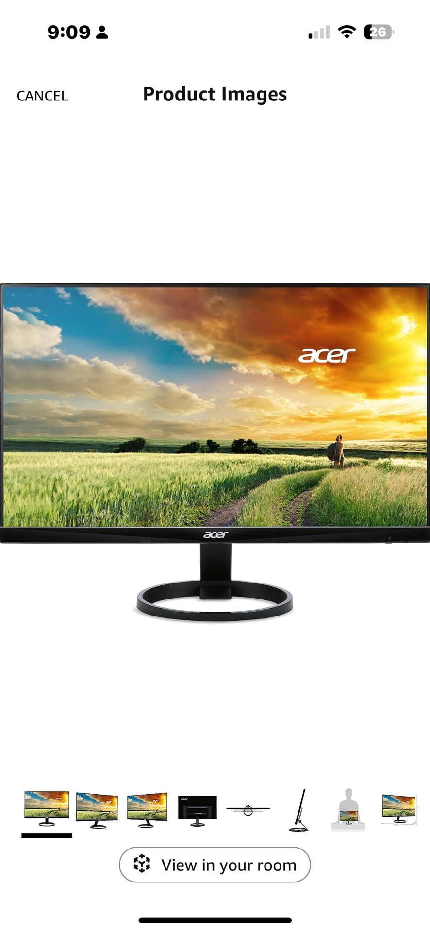 25 Inches Monitor