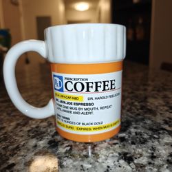 Decorative Prescription Rx Coffee Mug 