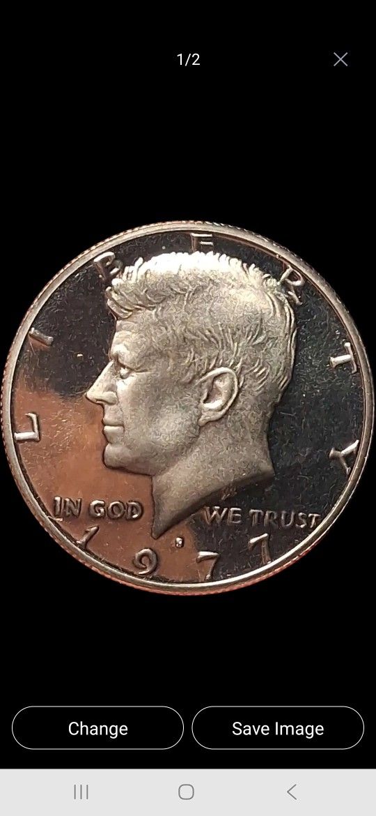 USA ½ dollar Kennedy Half Dollar 1977-D-MS