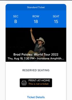 Brad Praisly Tickets