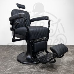 Antique Koken Barber Chair - Double Diamond