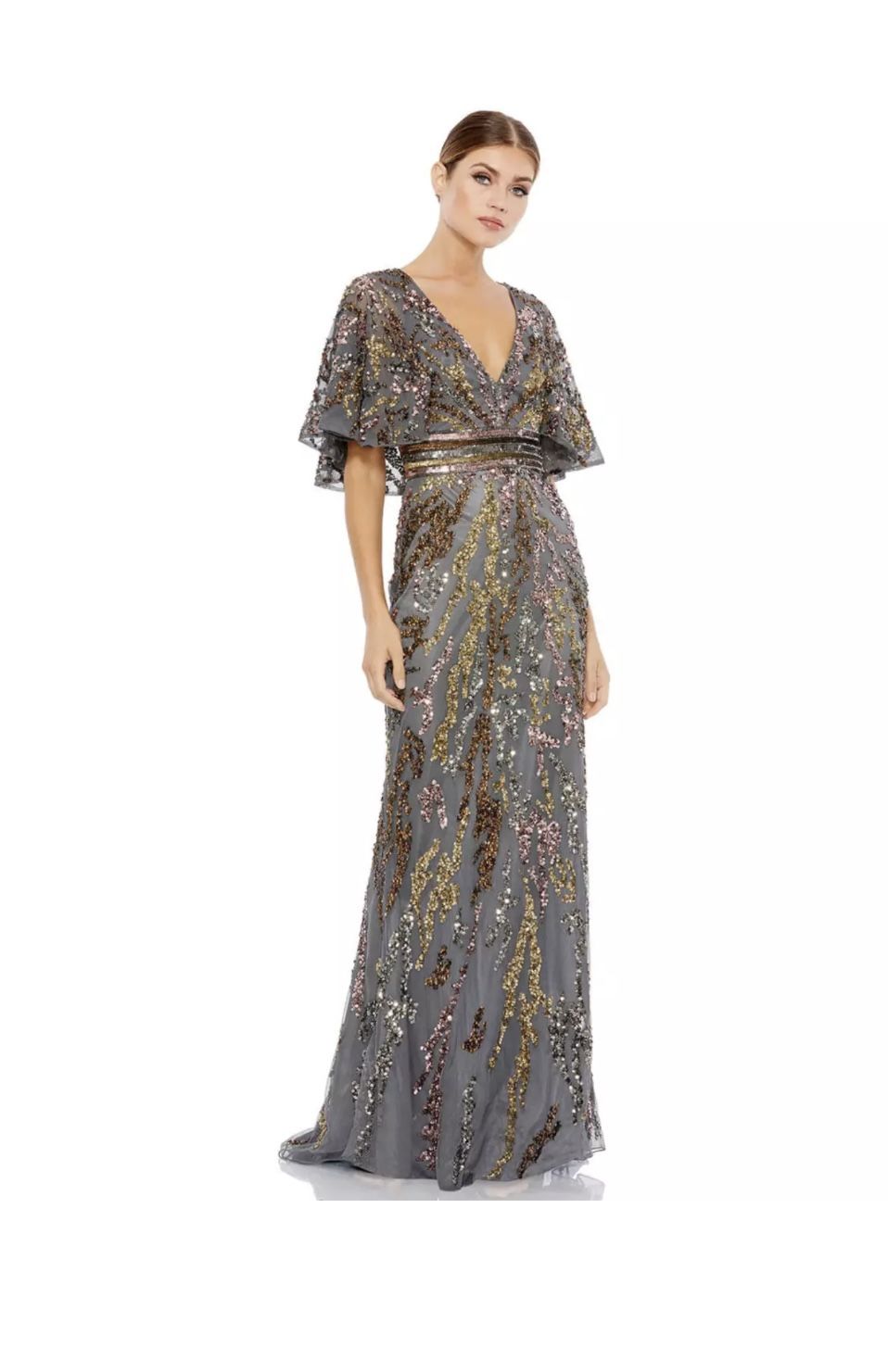 New Designer Mac Duggal Evening  Gown (6) OBO