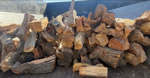 Dry Split Almond mix Firewood!!!Ready to burn Seasoned wood!!!