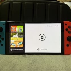 Nintendo Switch OLED W Games 