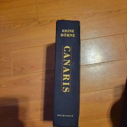 Canaris, A Book By Heinz Hohne