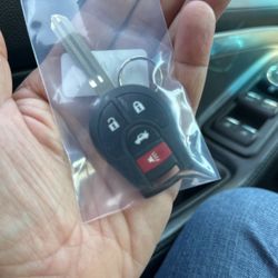Nissan Remote Control Car Key Versa Sentra NV200 