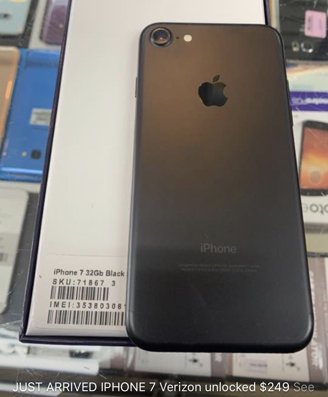 IPHONE 7 Verizon unlocked new