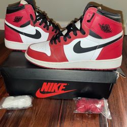 Nike Air Jordan 1 Retro High OG Chicago 2015 size 6.5Y GS Bulls 575441-101 rare