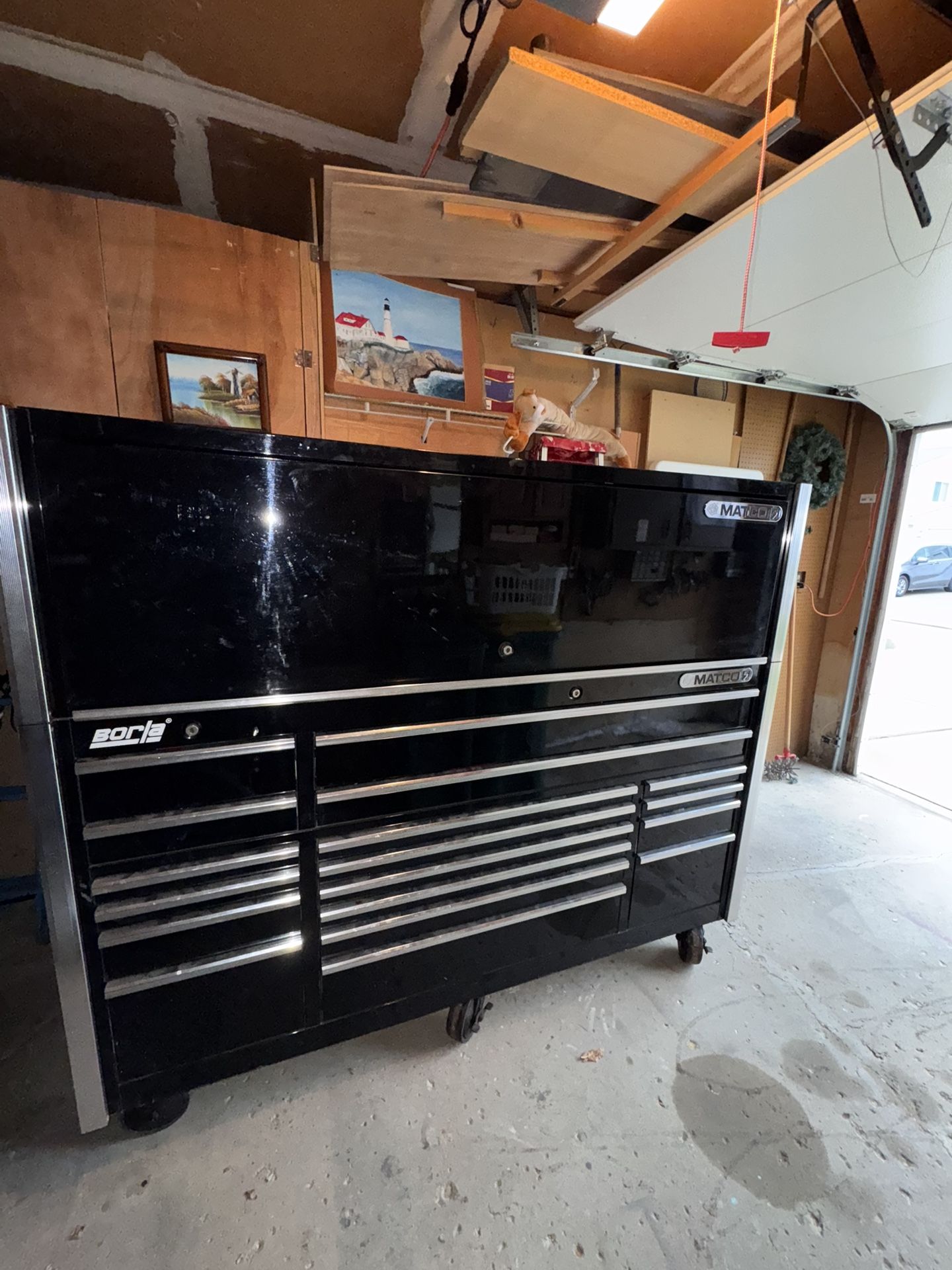 Matco 5s 74 inch Tool Box with Hutch