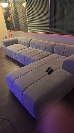Boneless 3 piece Modern Sectional