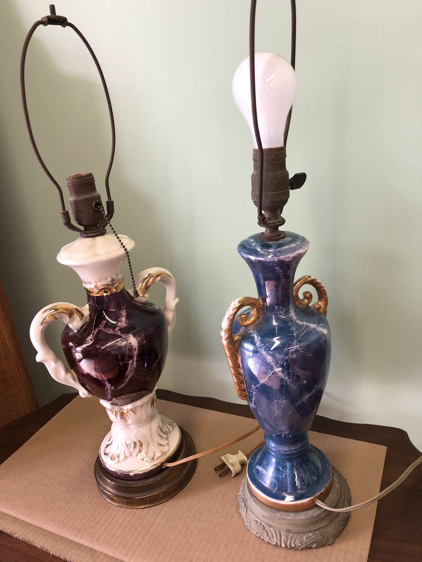 Vintage British Lamps