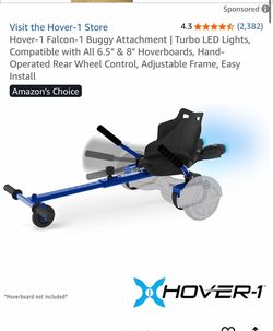 Hover-1 Falcon-1 Hoverboard Buggy Attachment