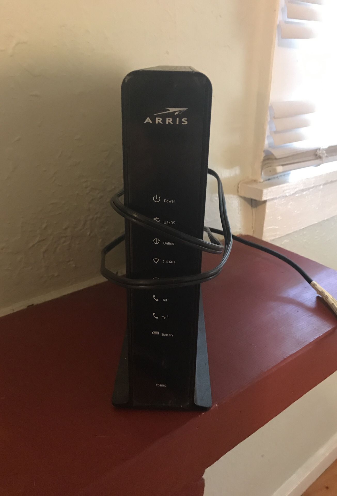 Arris tg1682g gateway modem wireless router Verizon bright house at&t docsis 3