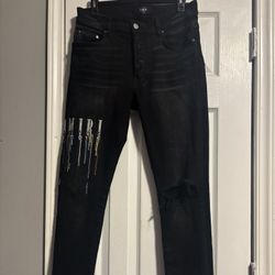 AMIRI PAINT JEANS SIZE 31 