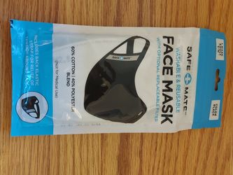 Brand New Sealed Safe+Mate x Case-Mate - Cloth Face Mask - Washable