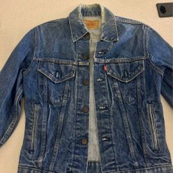 Vintage Denim Levi Jacket From The 80's