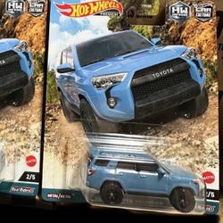 Hotwheels Premium Collectible Toyota 4Runner 1:64 Scale Diecast 